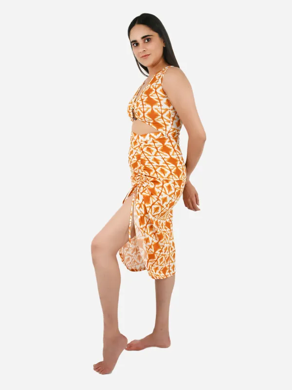 Mustard_Geometric_Printed_Top_&_Front_Tie-Up_Skirt_Set_for_Women