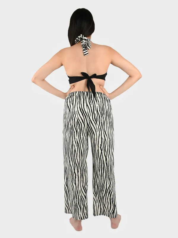 Black_&_White_Zebra_Halter_Crop_Top_&_Pants__For_Women