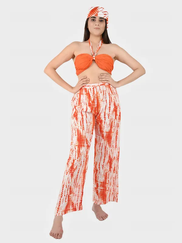 Orange_Tie_&_Dye_Halter_Crop_Top_&_Pants__For_Women
