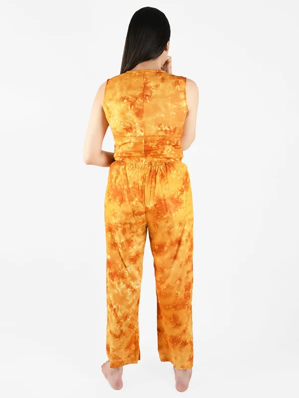 Mustard_Tie_&_Dye_Waist_Coat_Top_&_Pants