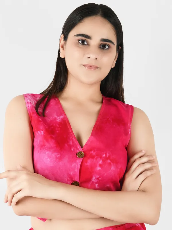 Pink_Tie_&_Dye_Waist_Coat_Top_&_Pants