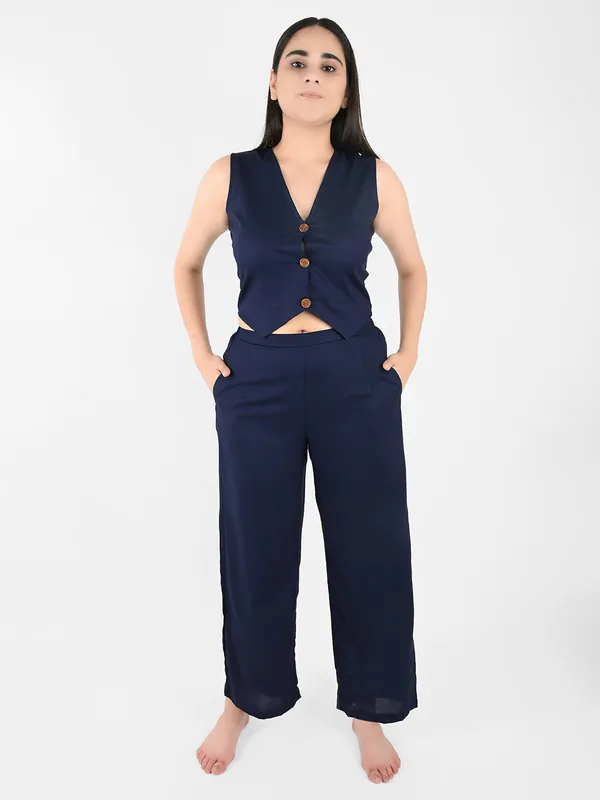 Navy_Solid_Waist_Coat_Top_&_Pants