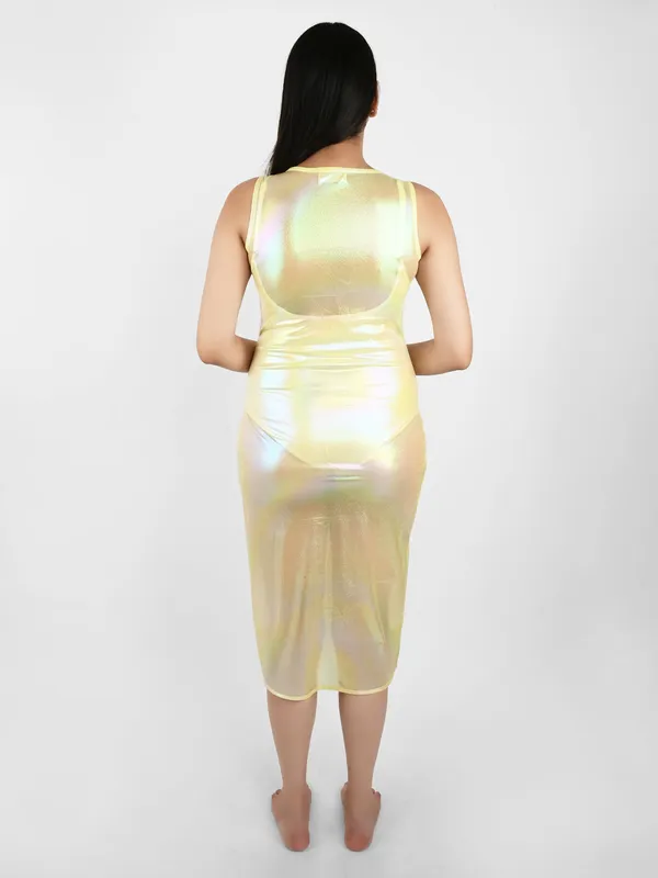 Rainbow_Yellow_Cover-Up_Long_Dress_for_Women