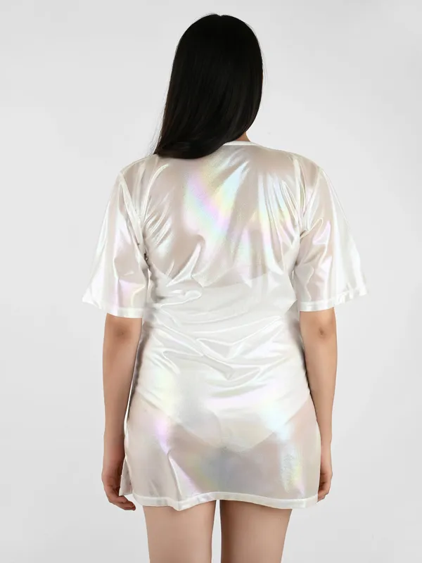 Rainbow_White_Cover-Up_Short_Dress_for_Women
