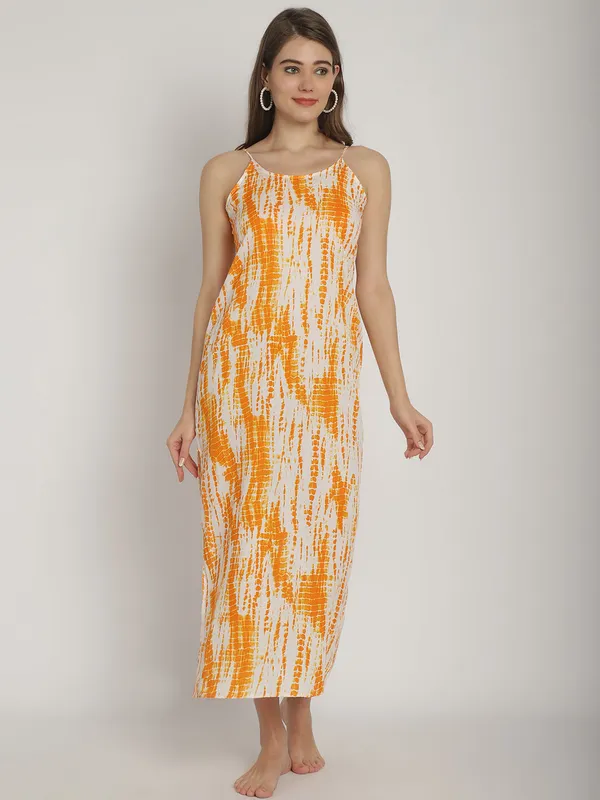 Yellow_Tie_&_Dye_Printed_Long_Dress_for_Women