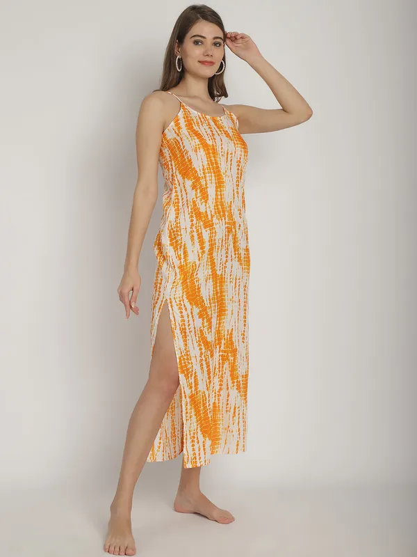 Yellow_Tie_&_Dye_Printed_Long_Dress_for_Women