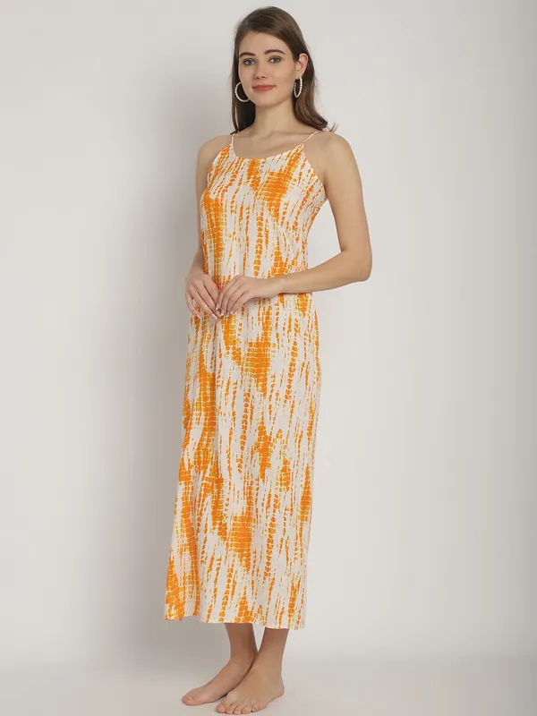 Yellow_Tie_&_Dye_Printed_Long_Dress_for_Women