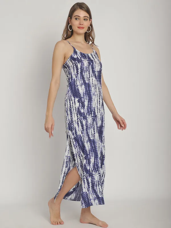 Navy_Tie_&_Dye_Printed_Long_Dress_for_Women