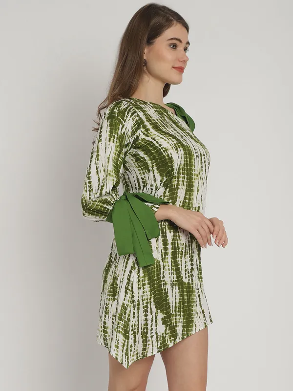 Olive_Tie_&_Dye_Printed_One_Shoulder_Dress_for_Women