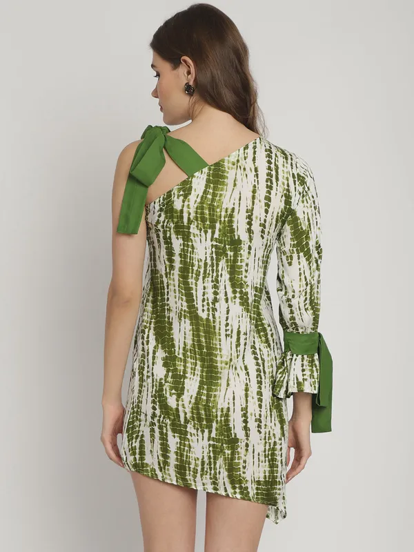 Olive_Tie_&_Dye_Printed_One_Shoulder_Dress_for_Women