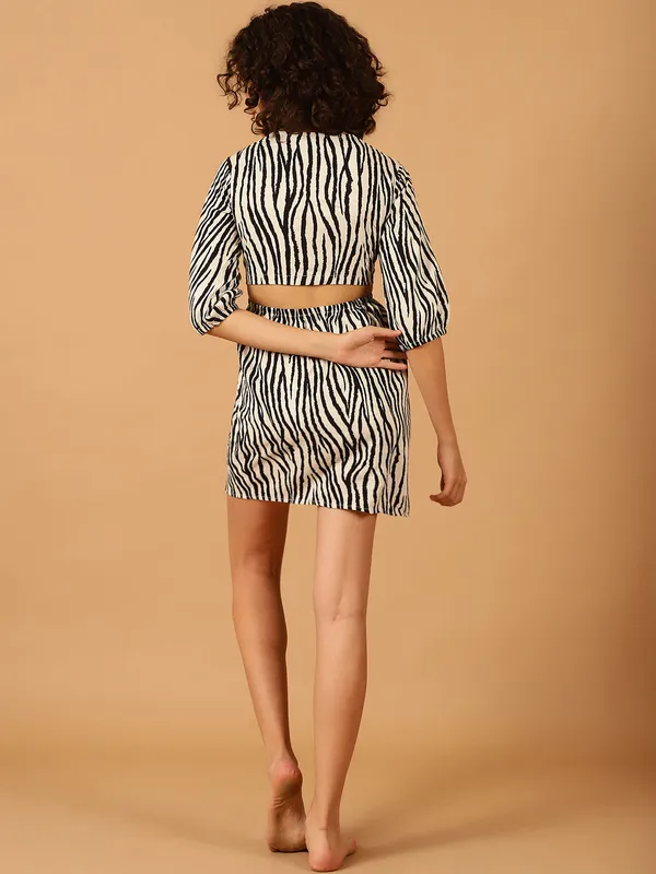Zebra_Printed_Cut-Out_Dress_for_Women