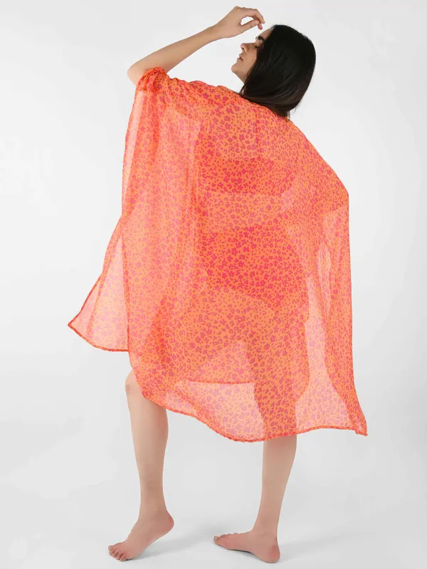 Carroty_Printed_Poncho_Cover-Up_Kaftan_for_Women