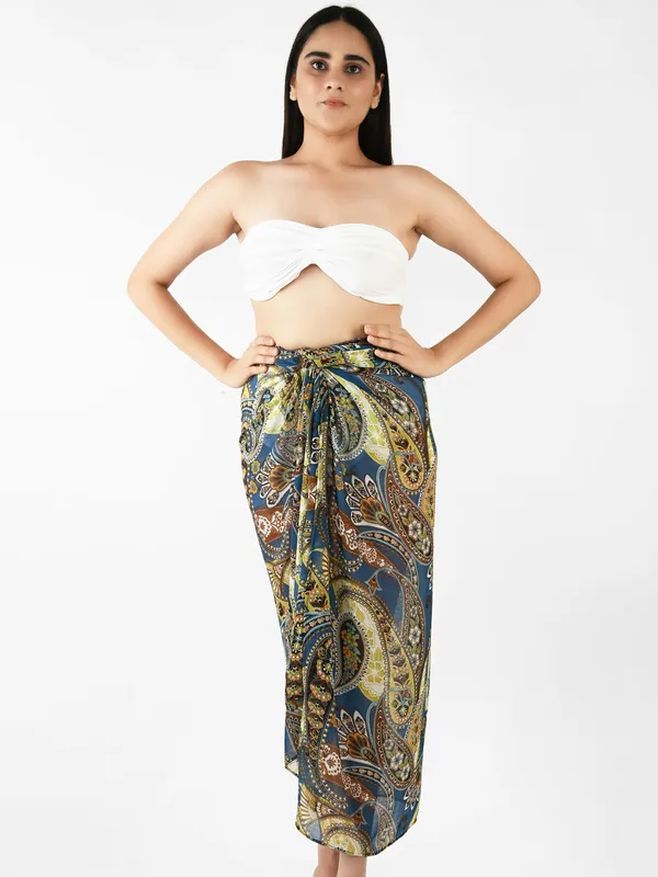 Blue_Paisley_Printed_Long_Sarong_for_Women