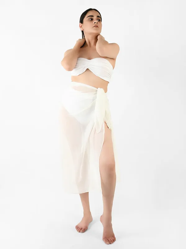 White_Solid_Long_Sarong_for_Women