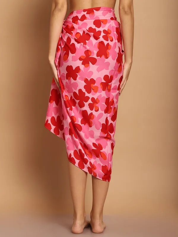Pink_&_Red_Floral_Printed_Sarong_for_Women