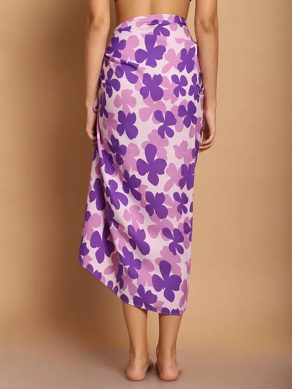 Purple_Floral_Printed_Sarong_for_Women