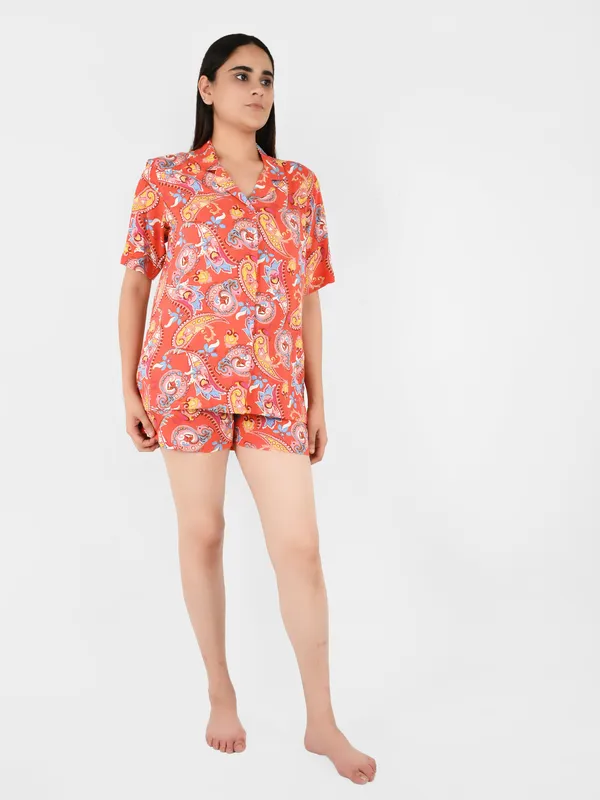 Red_Paisley_Printed_Loungewear_Set_for_Women