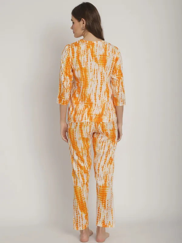 Yellow_Tie_&_Dye_Printed_Co-Ord_Set_For_Women