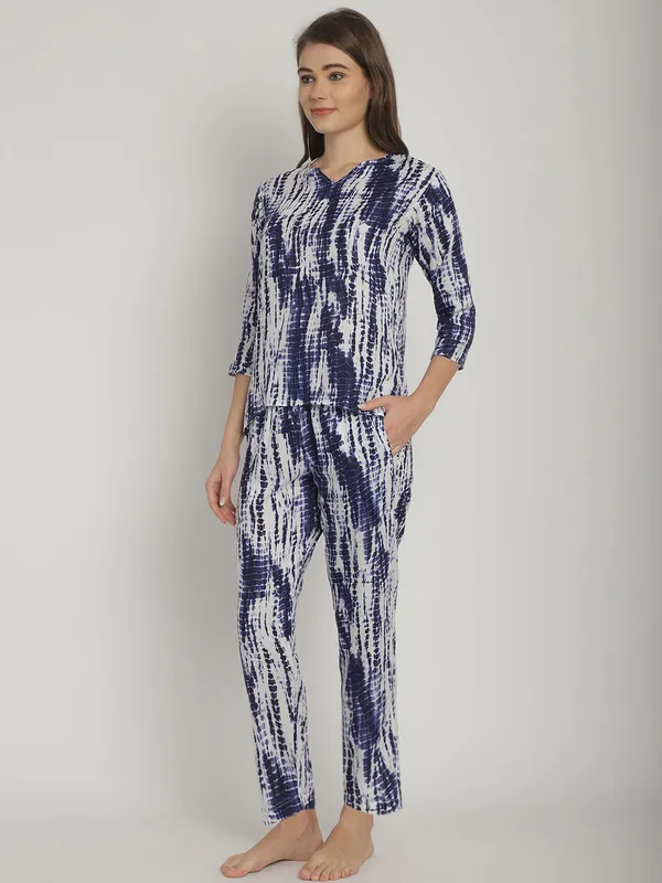 Blue_Tie_&_Dye_Printed_Co-Ord_Set_For_Women