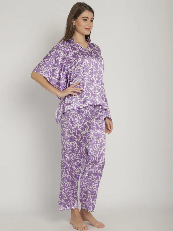 Purple_Floral_Printed_Kaftan_for_Women_Top_With_Pants