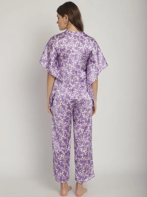 Purple_Floral_Printed_Kaftan_for_Women_Top_With_Pants