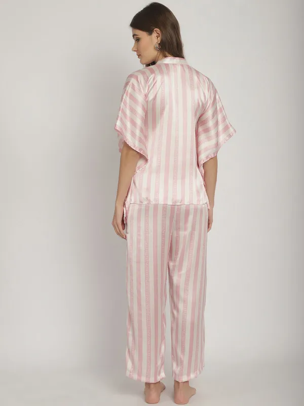 Pink_Stripes_Printed_Kaftan_for_Women_Top_With_Pants