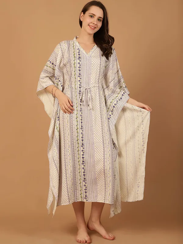 Purple_Floral_Printed_Kaftan_for_Women