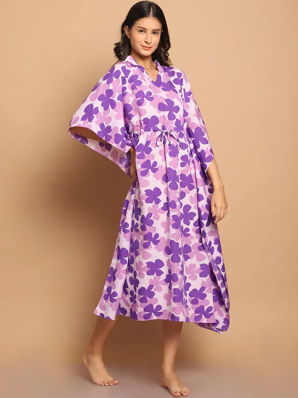 Purple_Floral_Printed_Kaftan_for_Women