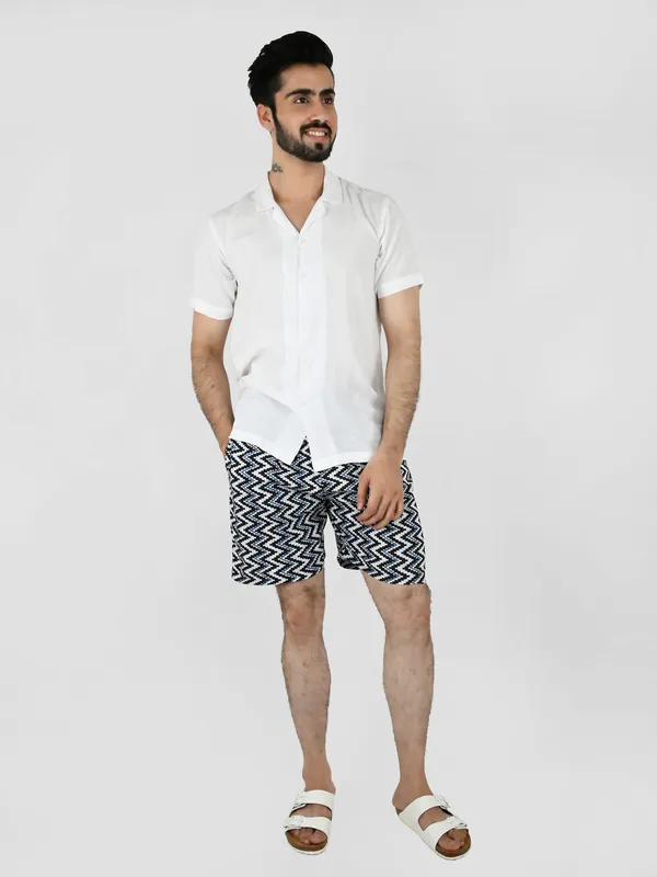 White_&_Blue_Zic-Zag_Co-Ord_Set