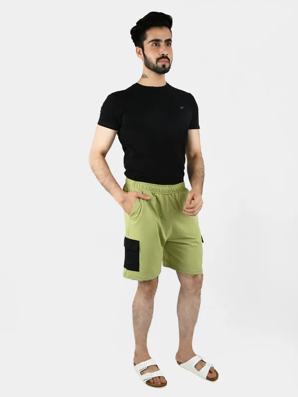 Green_&_Black_Lounge_Shorts