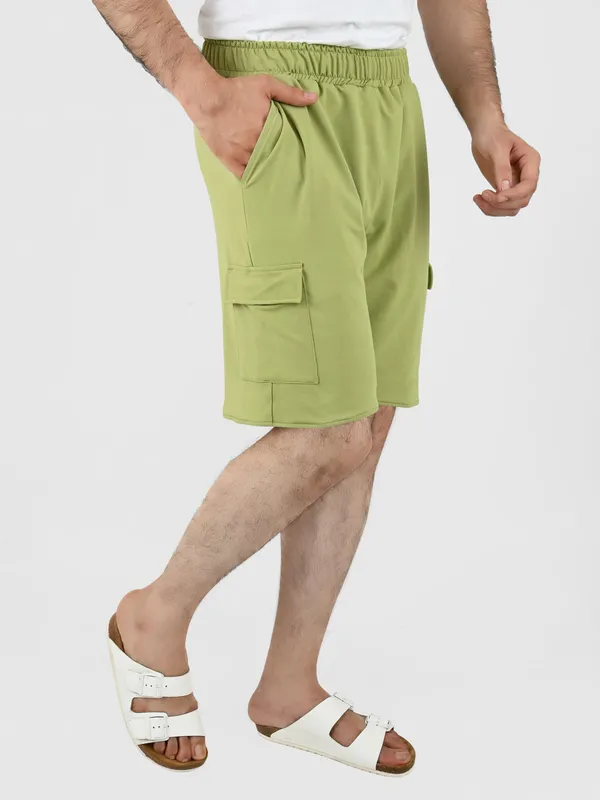 Green_Lounge_Shorts_for_Men