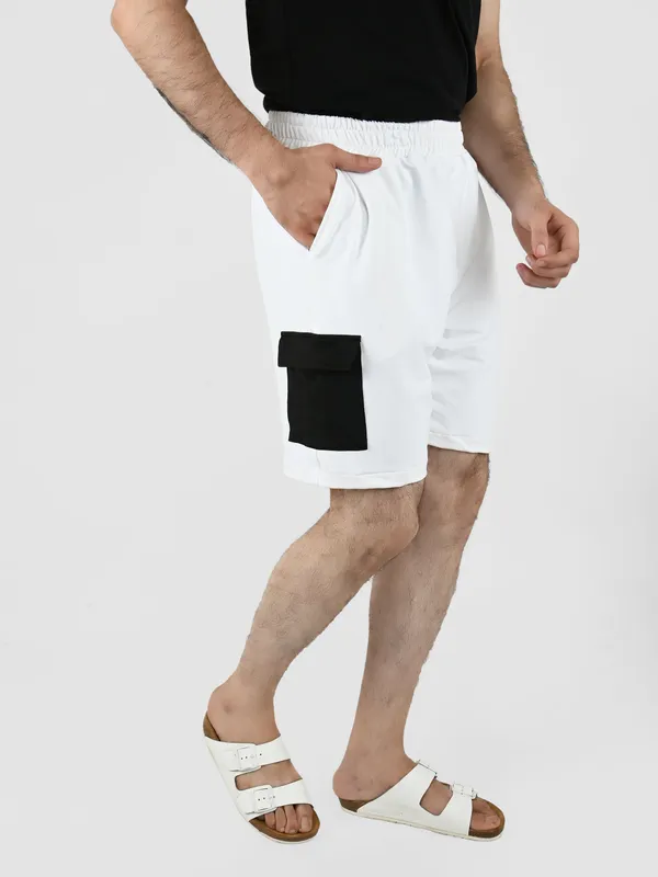 Men_White_&_Black_Lounge_Shorts