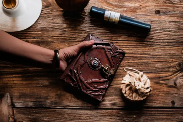 Leather_Octopus_Journal_Vintage_Style_Handmade_Diary
