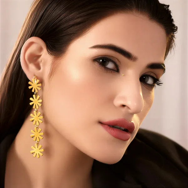 Gold_Plated_Floral_Long_Drop_Elegant_Brass_Statement_Jewellery_Earrings_For_Women_And_Girl