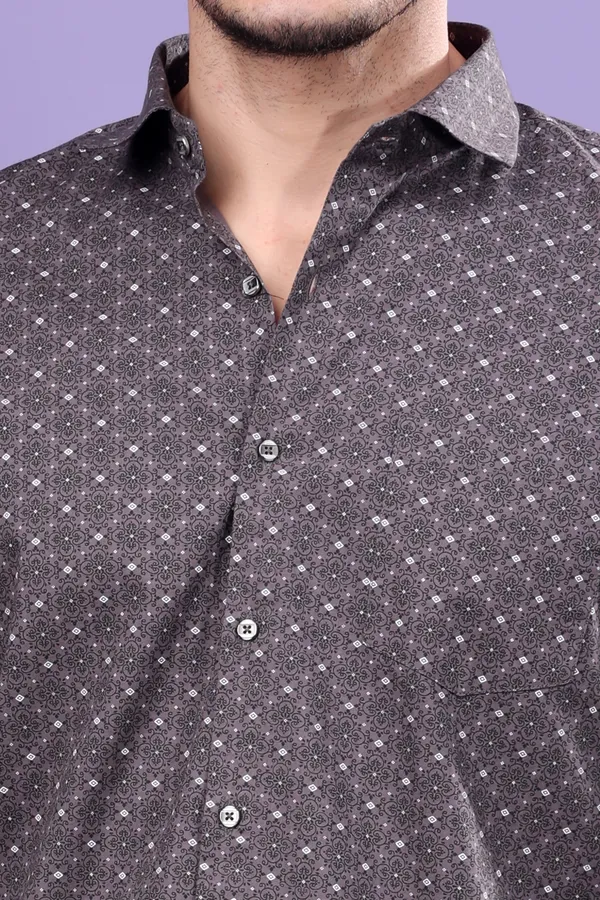 Brown_Printed_Slim_Fit_Shirts_For_Men