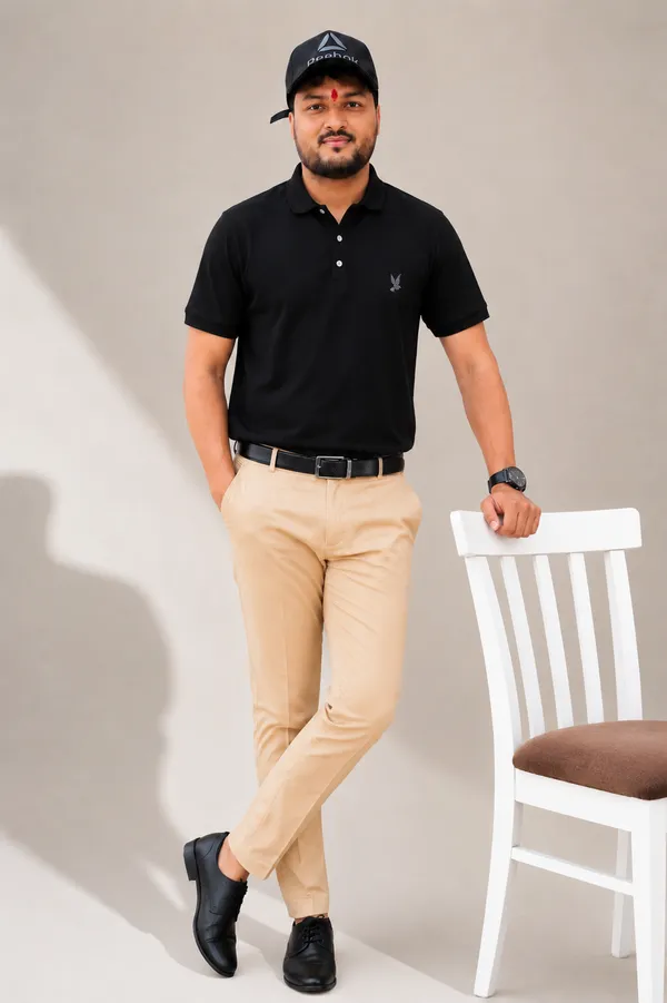 Black_Comfort_Zone_T-shirt_For_Men