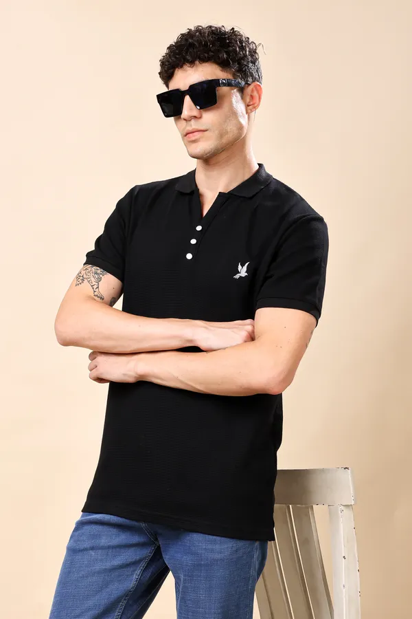 Black_Comfort_Zone_T-shirt_For_Men