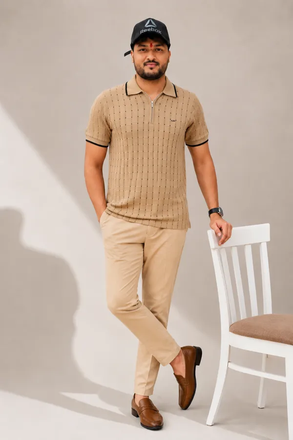 Dark_Green_Comfort_Zone_T-shirt_For_Men