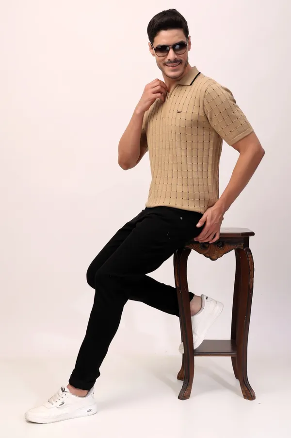 Dark_Green_Comfort_Zone_T-shirt_For_Men