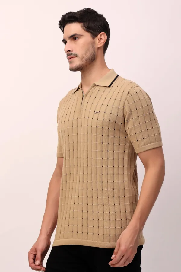 Dark_Green_Comfort_Zone_T-shirt_For_Men