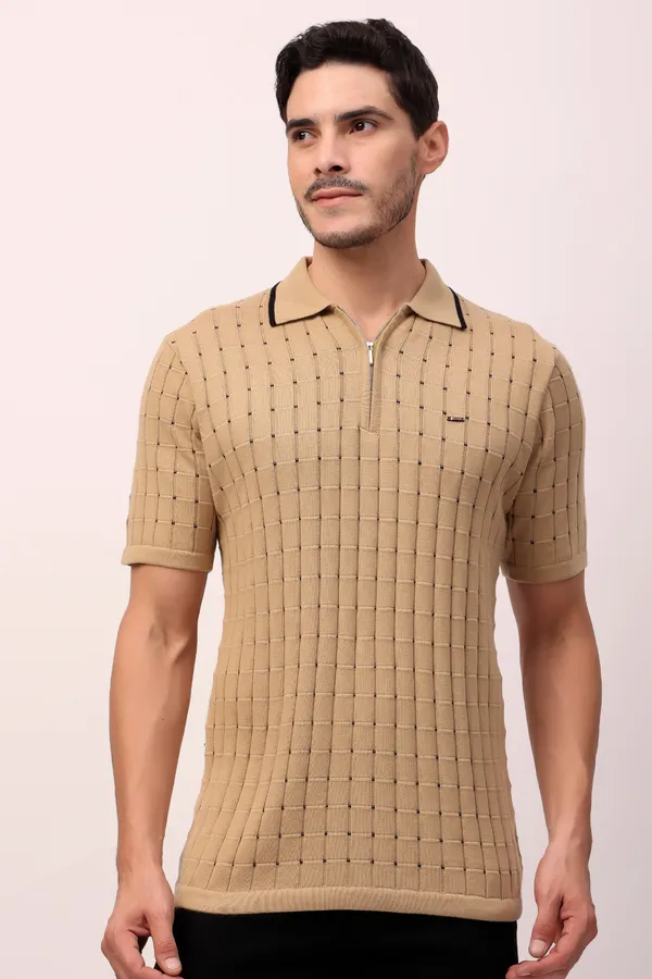 Dark_Green_Comfort_Zone_T-shirt_For_Men