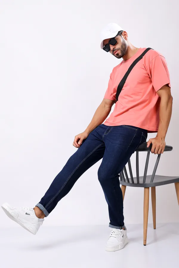 Dark_Blue_Ankle_Fit_Jeans_For_Men
