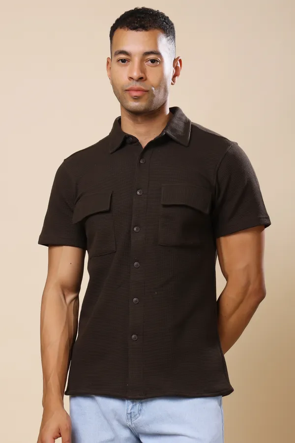 Black_Comfort_Fit_Shirts_For_Men