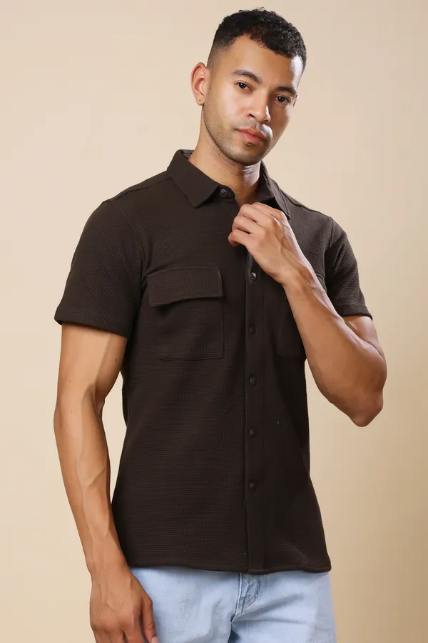 Black_Comfort_Fit_Shirts_For_Men