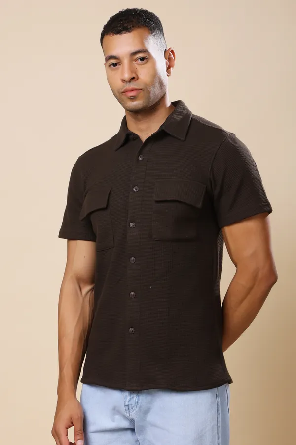 Black_Comfort_Fit_Shirts_For_Men