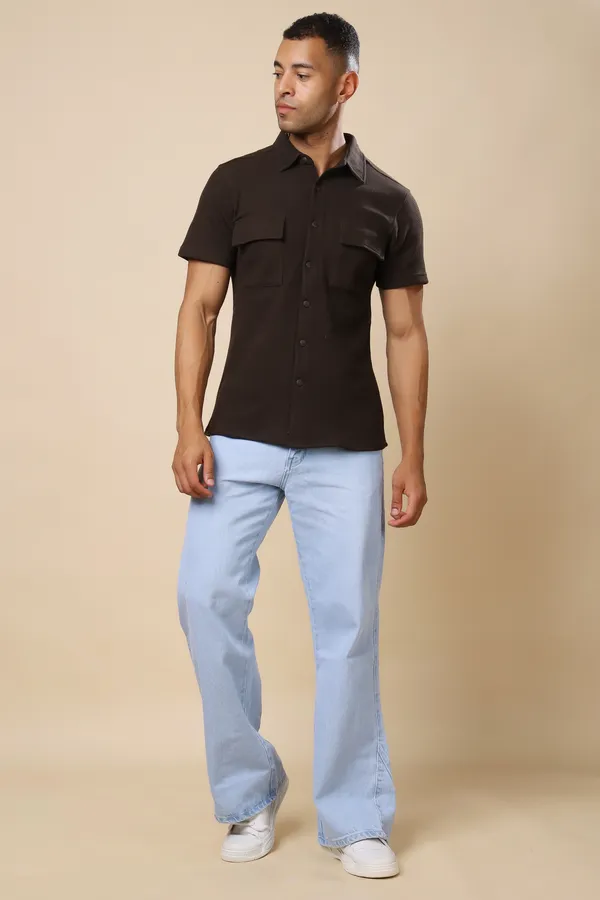 Black_Comfort_Fit_Shirts_For_Men