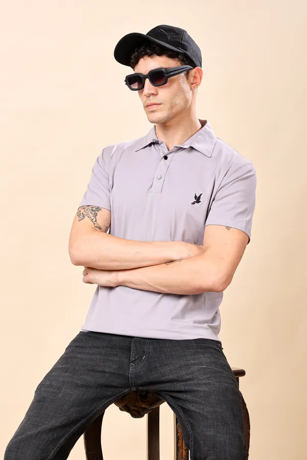 Light_Grey_Comfort_Zone_T-shirt_For_Men