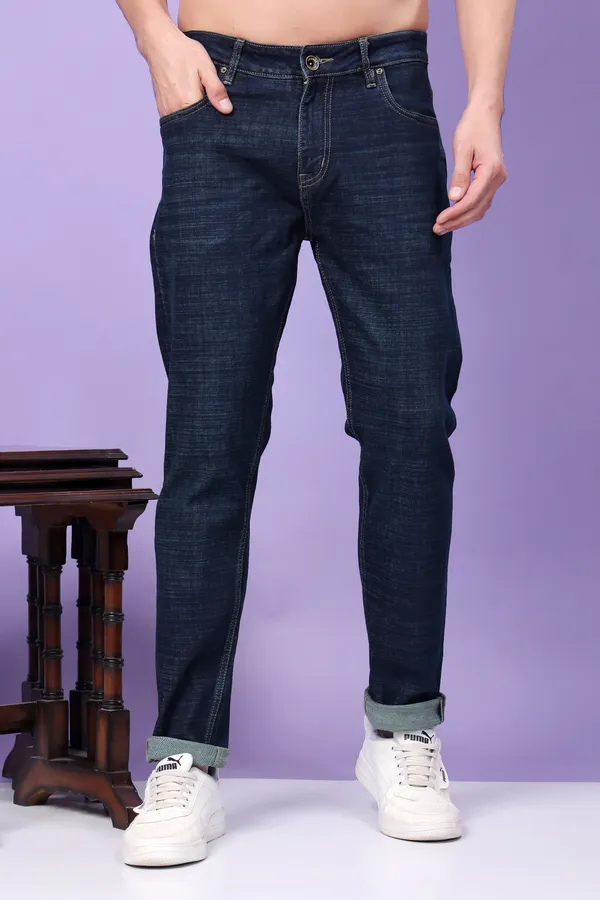 Greenish_Blue_Slim_Fit_Jeans_For_Men