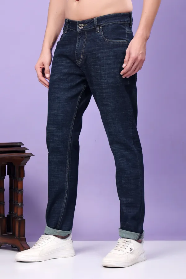 Greenish_Blue_Slim_Fit_Jeans_For_Men