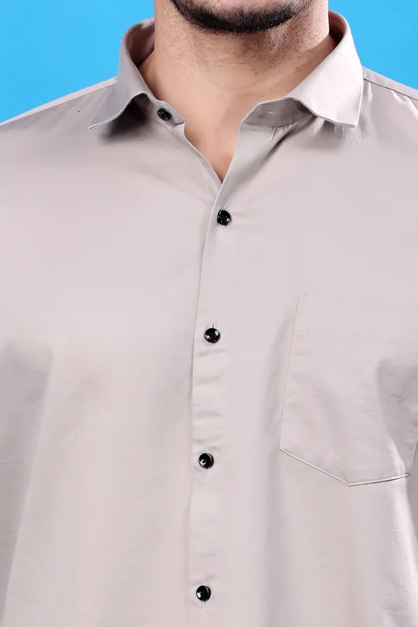Grey_Slim_Fit_Shirts_For_Men